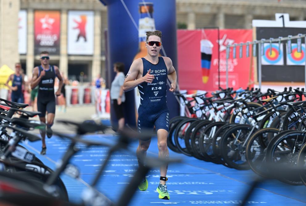 "Hatte Angst, als Letzter aus dem Wasser kommen und keine Radgruppe zu